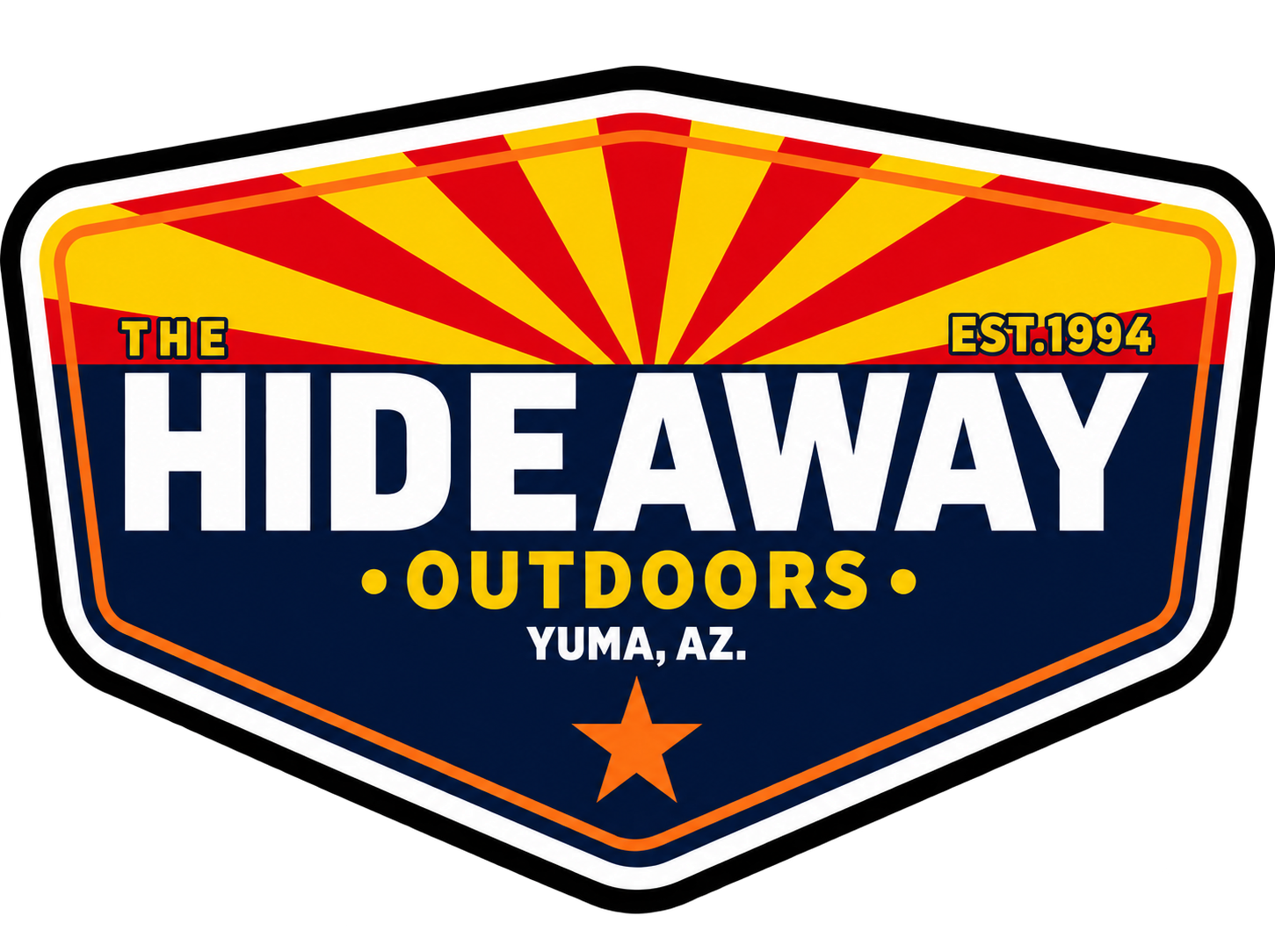 The Hideaway Bait & Tackle, Yuma, Arizona, established 1994